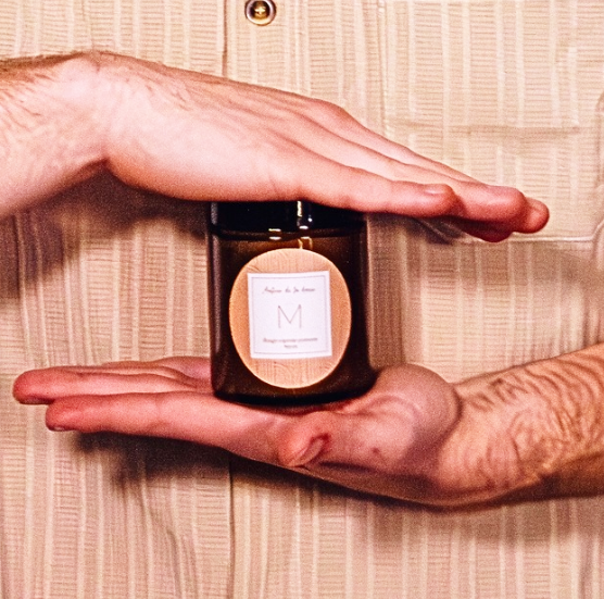 Bougie végétale parfumée senteur néroli Sérénité