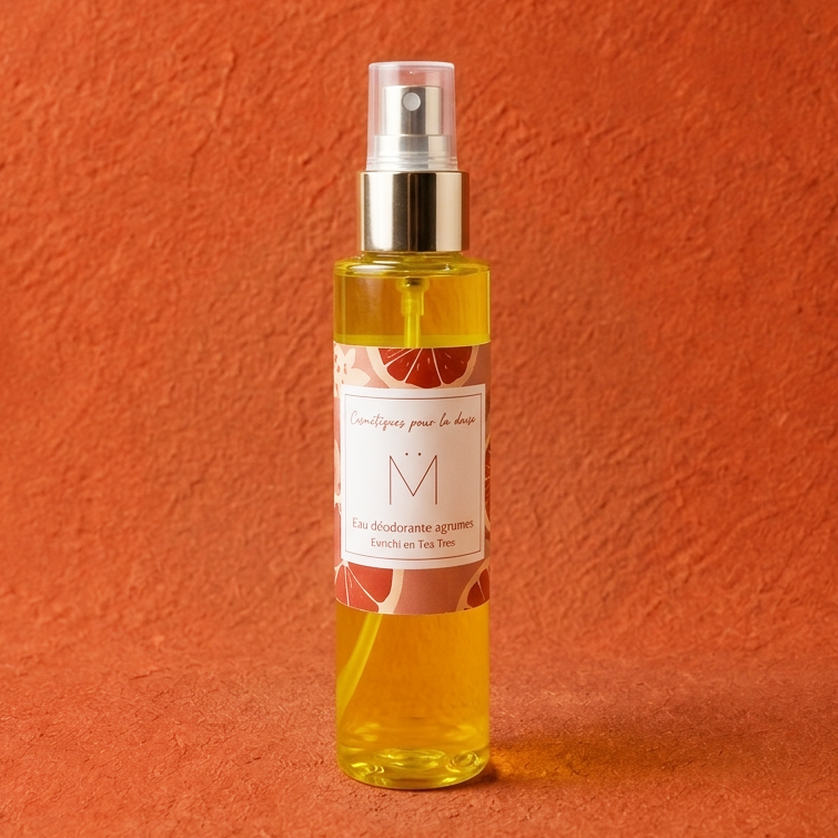 Eau déodorante agrumes, enrichie en Tea Tree 100ml